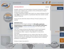 Tablet Screenshot of mdt.pl